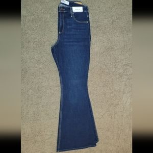 Hollister Curvy Vintage High Rise Flare Jeans